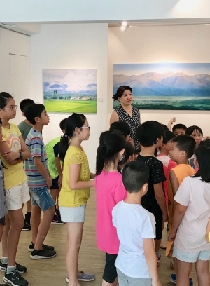 穀雨青青–翁明崖油畫創作個展