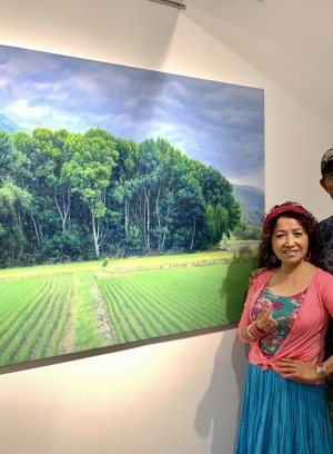 穀雨青青–翁明崖油畫創作個展